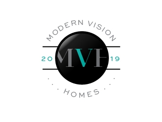 Modern Vision Homes logo design by mmyousuf