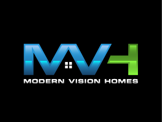 Modern Vision Homes logo design by IanGAB