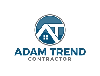 Adam Trend, Contractor logo design by MarkindDesign