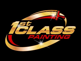 1st Class Painting logo design by daywalker