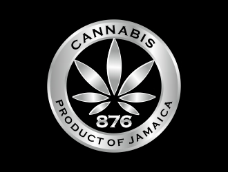 Cannabis 876 -Product Of Jamaica- logo design by ruki