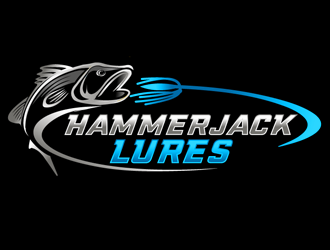 HammerJack Lures logo design by megalogos