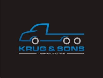 Krug & Sons Transportation logo design by sabyan