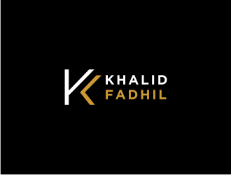 Khalid Fadhil logo design by bricton