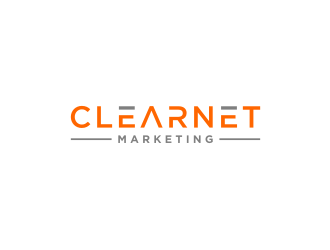 Clearnet Marketing logo design by bricton