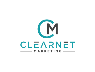 Clearnet Marketing logo design by bricton