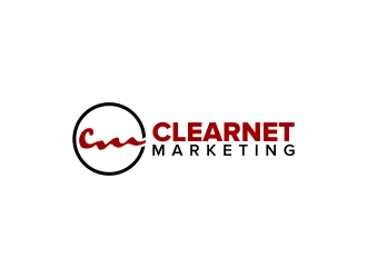 Clearnet Marketing logo design by pakNton