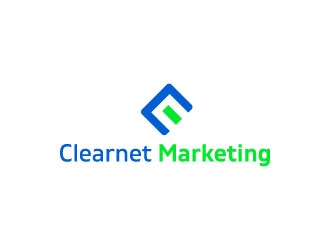 Clearnet Marketing logo design by DesignPal