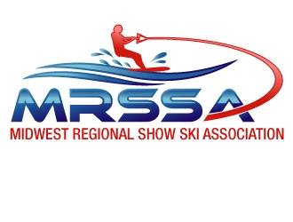 MRSSA - Midwest Regional Show Ski Association logo design by PMG