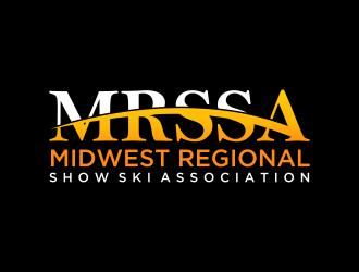 MRSSA - Midwest Regional Show Ski Association logo design by Mahrein