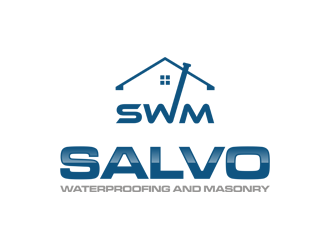 Salvo Waterproofing and Masonry  logo design by Kraken
