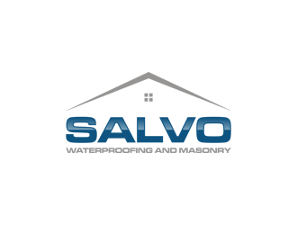 Salvo Waterproofing and Masonry  logo design by Kraken