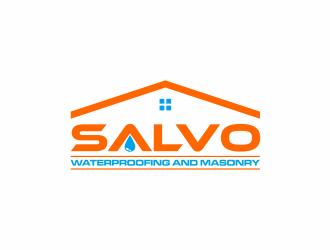 Salvo Waterproofing and Masonry  logo design by santrie