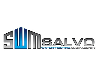 Salvo Waterproofing and Masonry  logo design by REDCROW