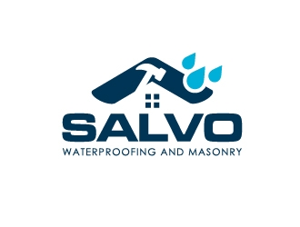 Salvo Waterproofing and Masonry  logo design by Marianne