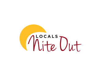Locals Nite Out logo design by santrie