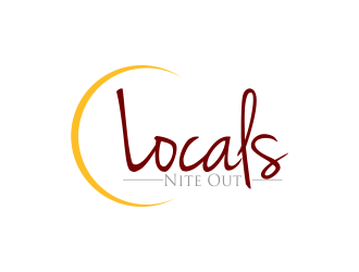 Locals Nite Out logo design by qqdesigns