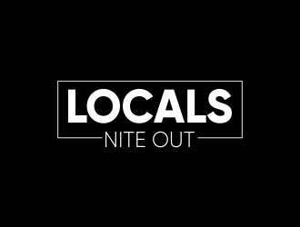 Locals Nite Out logo design by qqdesigns