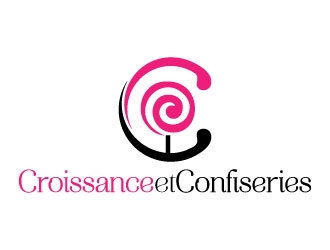 Croissance et Confiseries logo design by jaize