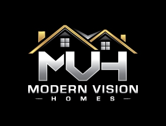 Modern Vision Homes logo design by dshineart