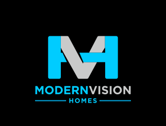 Modern Vision Homes logo design by Mahrein