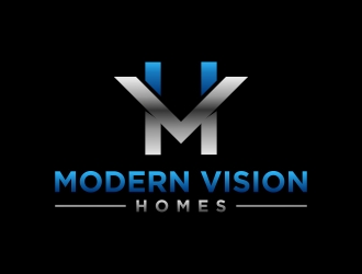 Modern Vision Homes logo design by excelentlogo