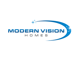Modern Vision Homes logo design by blackcane