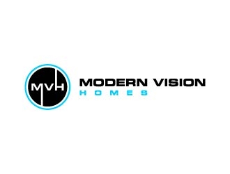 Modern Vision Homes logo design by maserik