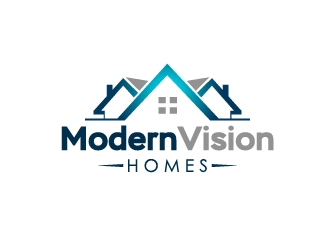 Modern Vision Homes logo design by Marianne