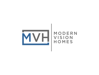 Modern Vision Homes logo design by akhi
