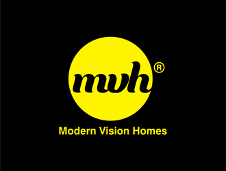 Modern Vision Homes logo design by enzidesign