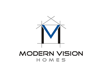 Modern Vision Homes logo design by logolady