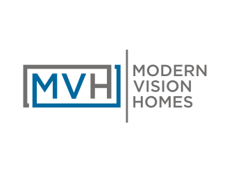 Modern Vision Homes logo design by rief