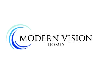 Modern Vision Homes logo design by jetzu