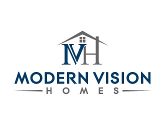 Modern Vision Homes logo design by jaize