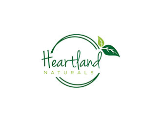 Heartland Naturals logo design by blackcane