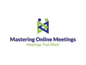 Mastering Online Meetings logo design by kasperdz
