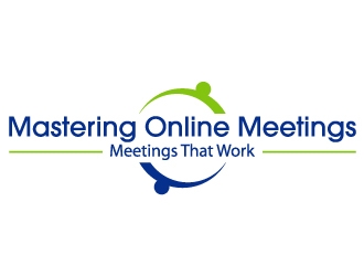 Mastering Online Meetings logo design by kgcreative
