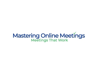 Mastering Online Meetings logo design by moomoo