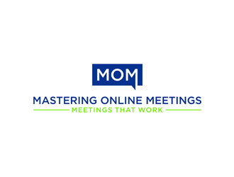 Mastering Online Meetings logo design by alby