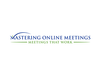 Mastering Online Meetings logo design by alby