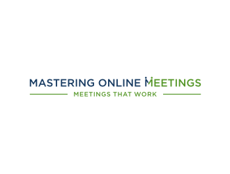 Mastering Online Meetings logo design by asyqh