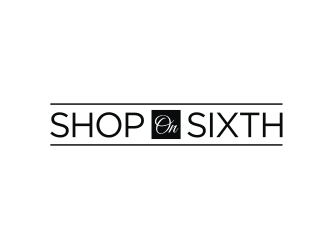 Shop on Sixth logo design by narnia
