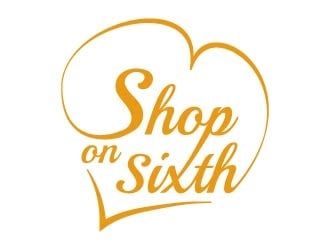 Shop on Sixth logo design by bulatITA