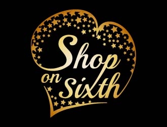 Shop on Sixth logo design by bulatITA