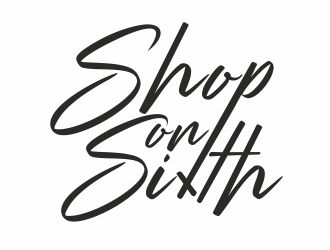 Shop on Sixth logo design by hkartist