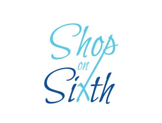 Shop on Sixth logo design by CuteCreative