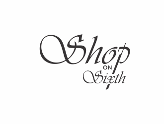 Shop on Sixth logo design by santrie