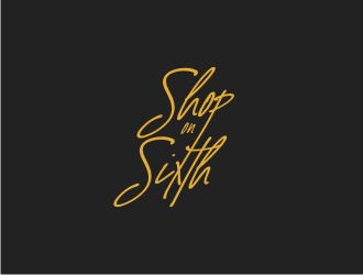 Shop on Sixth logo design by blessings