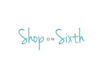 Shop on Sixth logo design by Zeratu